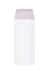 SWAYING/KNIT wool double-sided contrast slit skirt SW24SS3B30 white